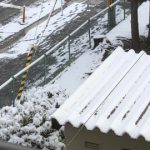 我が町は初雪しかも積雪になりました!